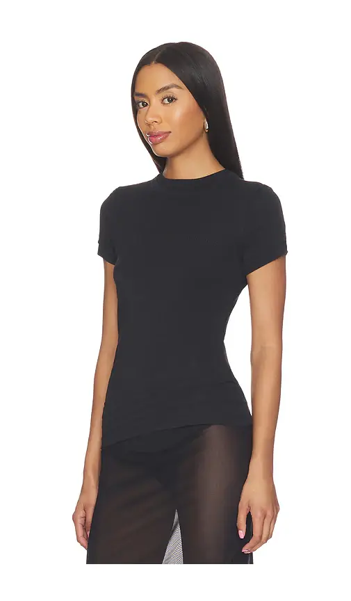 Alexander Wang Layered Short Sleeve Top | Thumbnail 2 Alexander Wang Layered Short Sleeve Top | Thumbnail 2