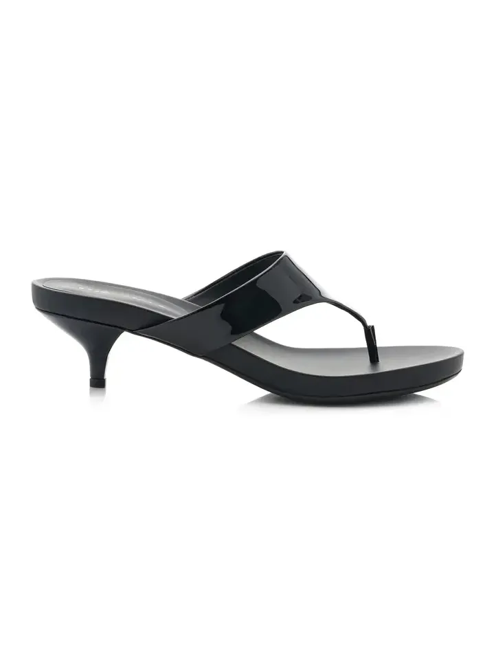 Patent Leather Thong Sandals Patent Leather Thong Sandals