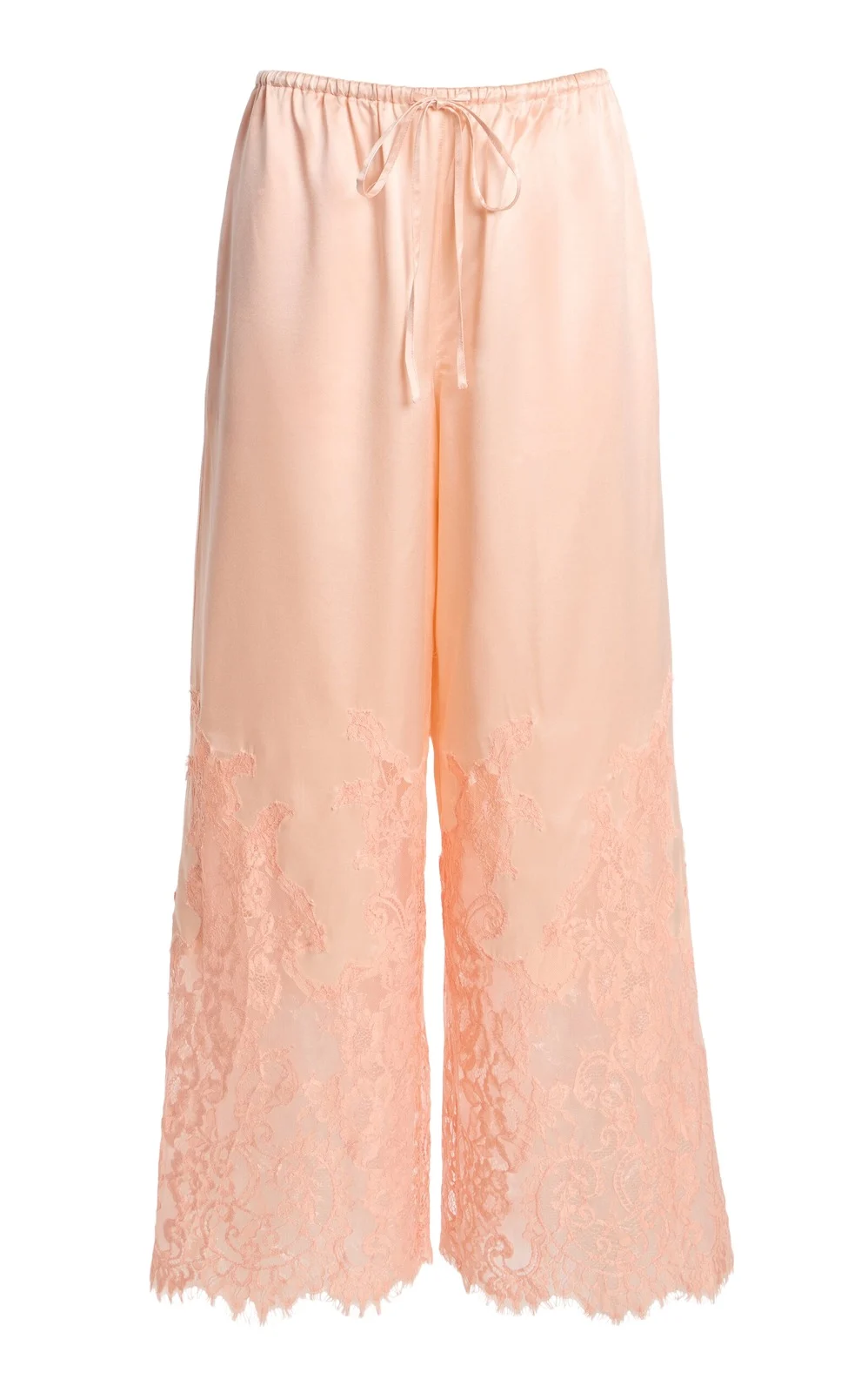 Third Form Exclusive Adore Lace-Trimmed Silk-Blend Pants