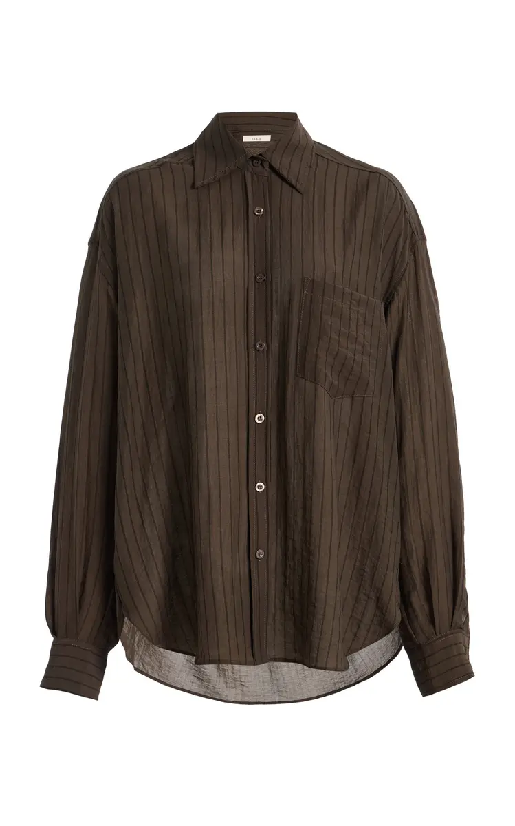 ELCE Remi Oversized Striped Shirt | Thumbnail 6 ELCE Remi Oversized Striped Shirt | Thumbnail 6