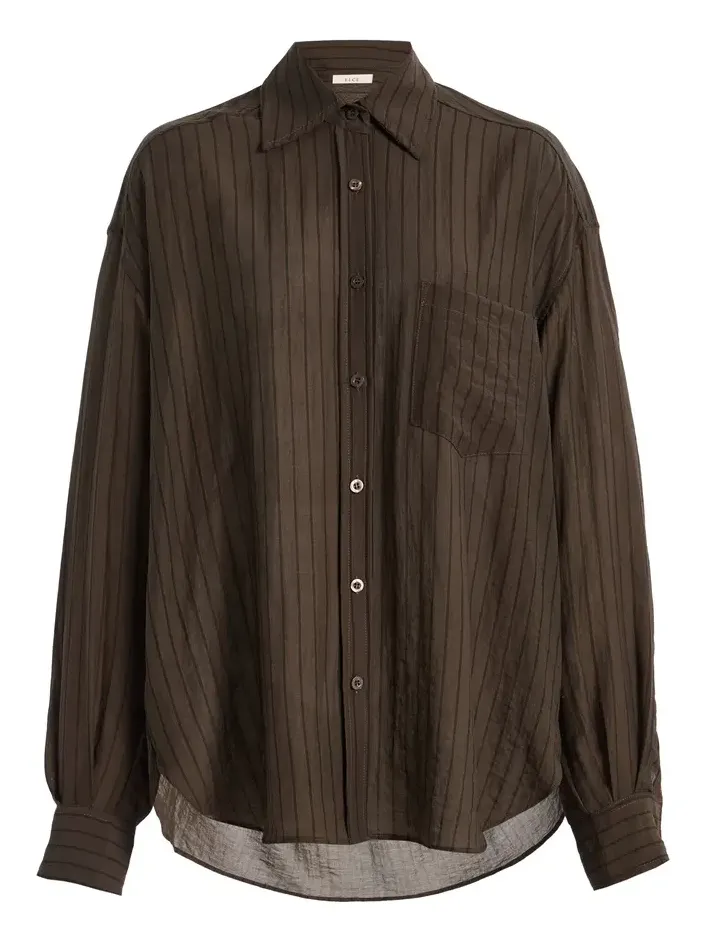 Remi Oversized Striped Shirt