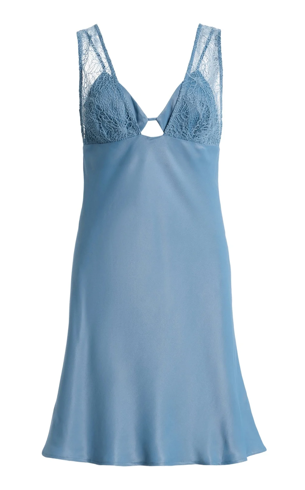 Third Form Exclusive Inhale Layered Satin Mini Dress