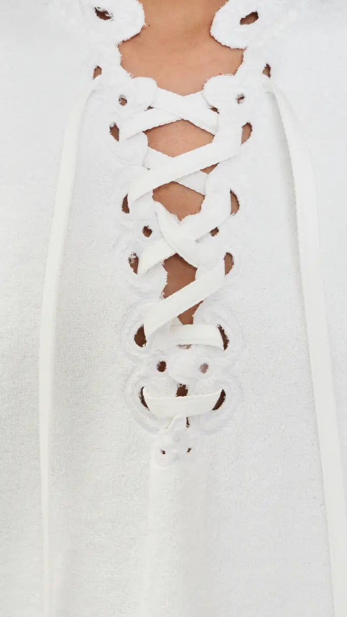 Sea Leila Eyelet Tunic Coverup Dress White | Thumbnail 6 Sea Leila Eyelet Tunic Coverup Dress White | Thumbnail 6