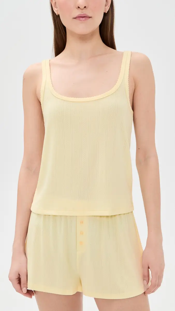 HONEYDEW Blissful Tank Shortie Pajama Set | Thumbnail 2 HONEYDEW Blissful Tank Shortie Pajama Set | Thumbnail 2