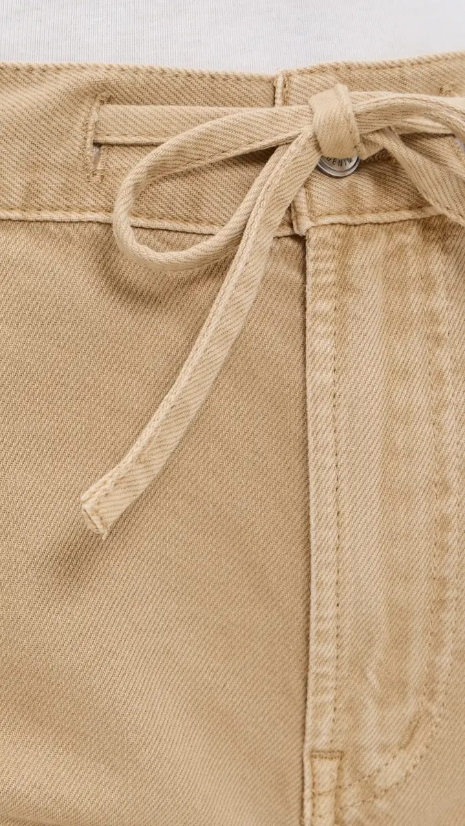 Madewell The Drawstring Shorts Fawn | Thumbnail 6