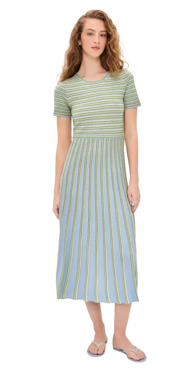 Emilia Knit Dress Powder Blue ulti Emilia Knit Dress Powder Blue ulti