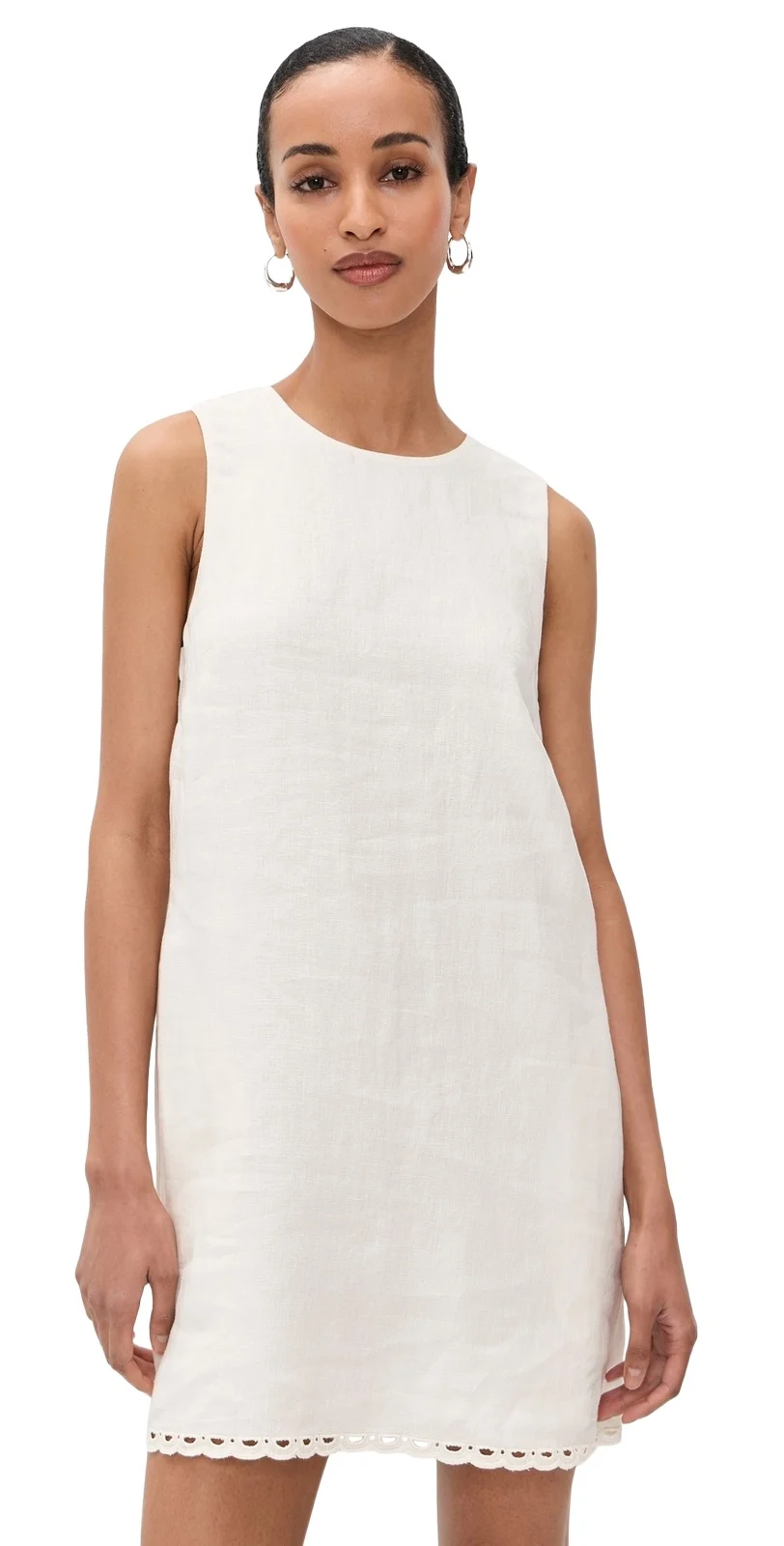 Madewell Bonnie Linen Shift Dress