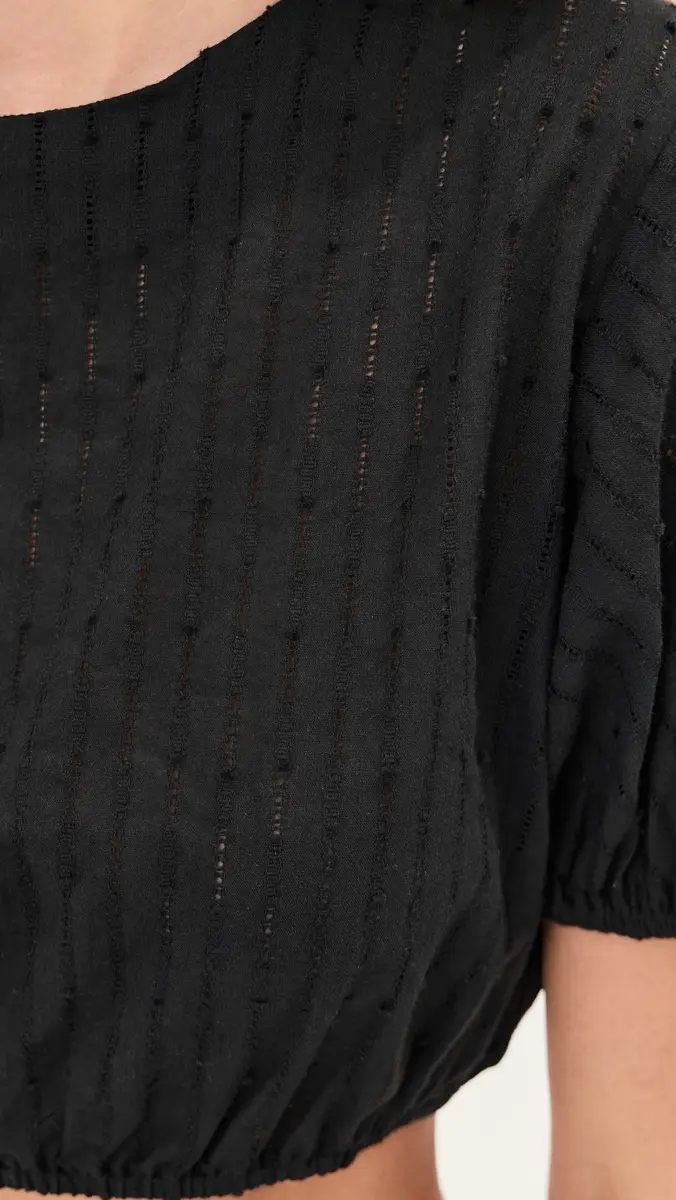 LE BOP Lillian Cropped Blouse | Thumbnail 6 LE BOP Lillian Cropped Blouse | Thumbnail 6