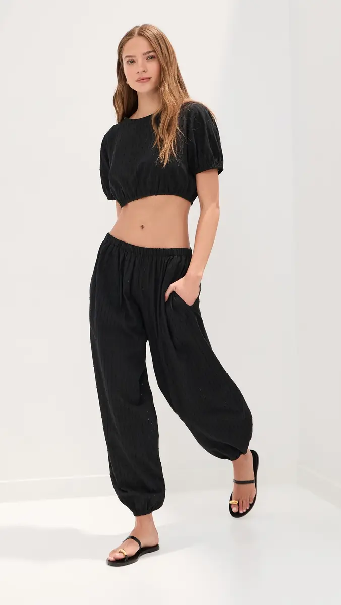 LE BOP Andi Oversized Eyelet Balloon Pants | Thumbnail 5 LE BOP Andi Oversized Eyelet Balloon Pants | Thumbnail 5