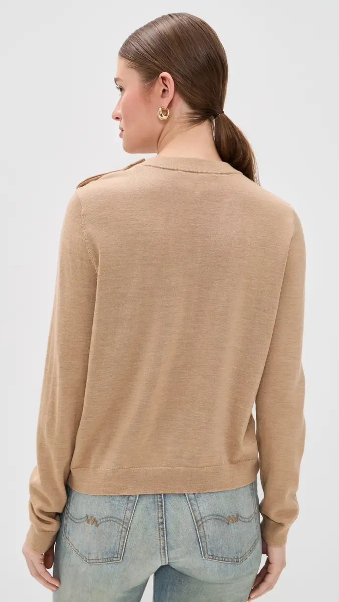 Ba&sh Pull Byleil Sweater Beige Chine | Thumbnail 3 Ba&sh Pull Byleil Sweater Beige Chine | Thumbnail 3