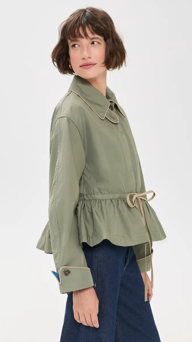 Damson Madder Myrtle Trench Coat Sage | Thumbnail 4 Damson Madder Myrtle Trench Coat Sage | Thumbnail 4