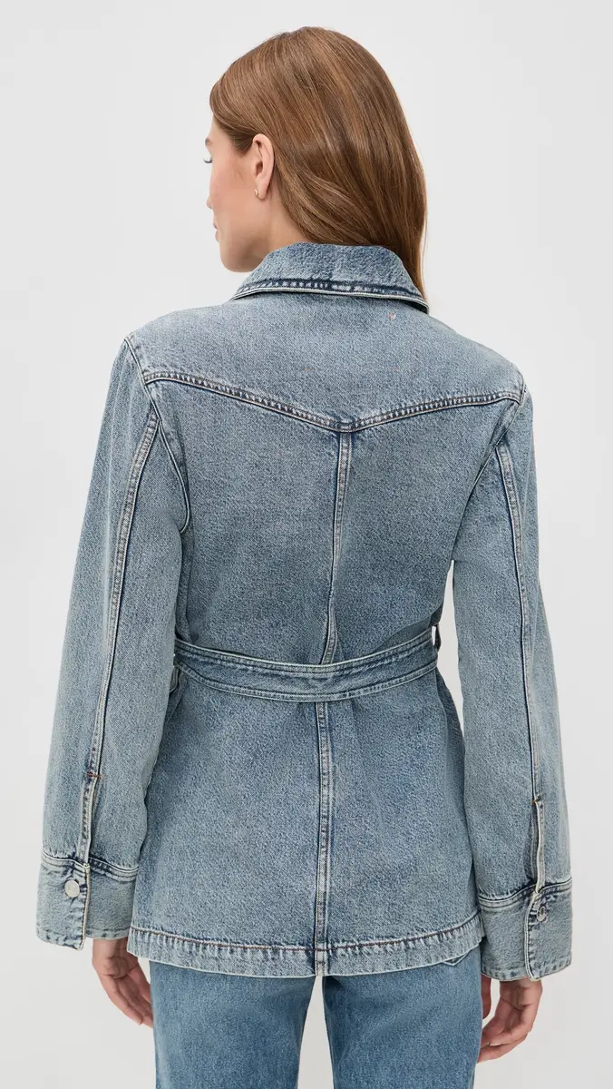 Rodebjer Pico Wash Denim Jacket Indigo | Thumbnail 3 Rodebjer Pico Wash Denim Jacket Indigo | Thumbnail 3