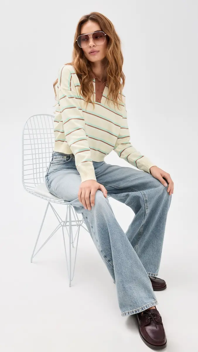 LE BOP Zadie Cropped Polo | Thumbnail 6 LE BOP Zadie Cropped Polo | Thumbnail 6