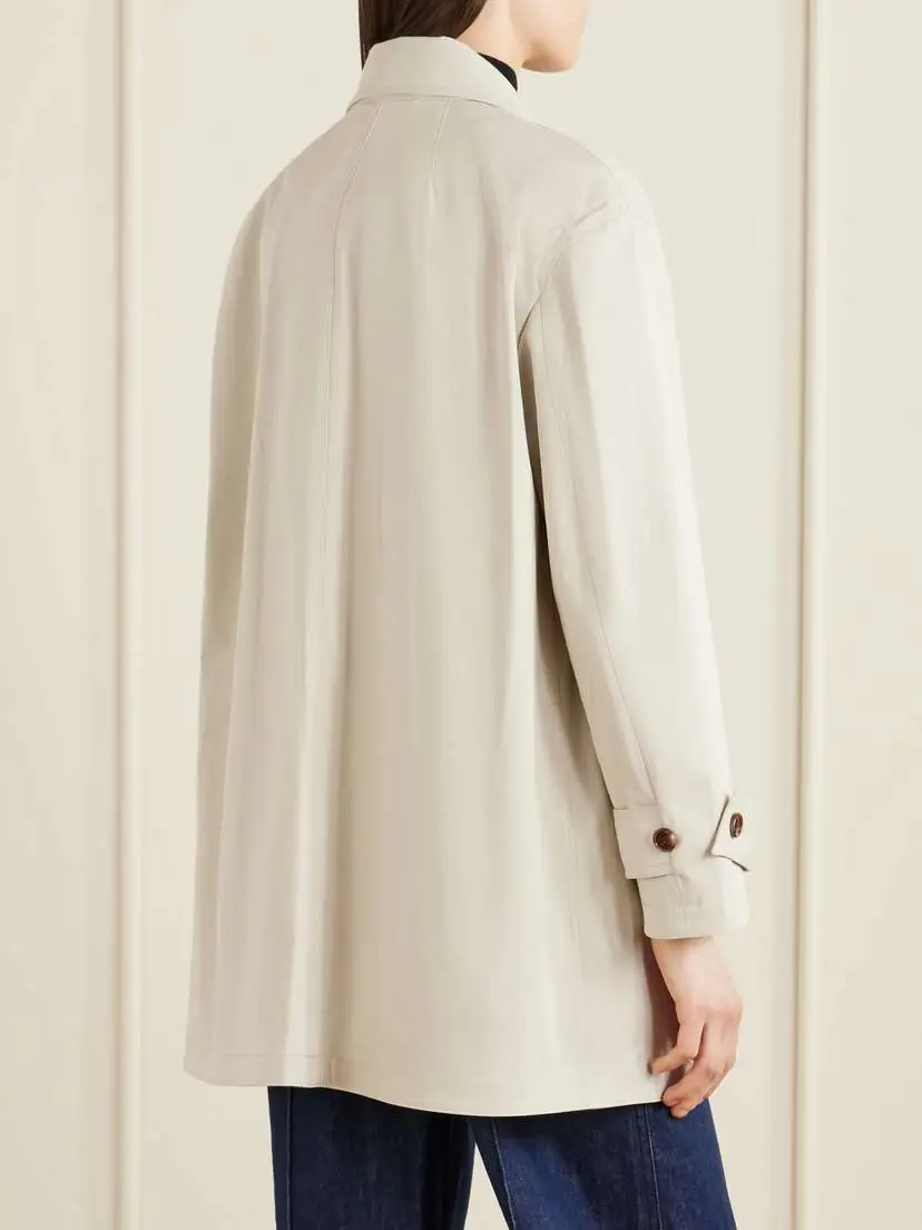 Theory Cotton-blend Gabardine Trench Coat | Thumbnail 3