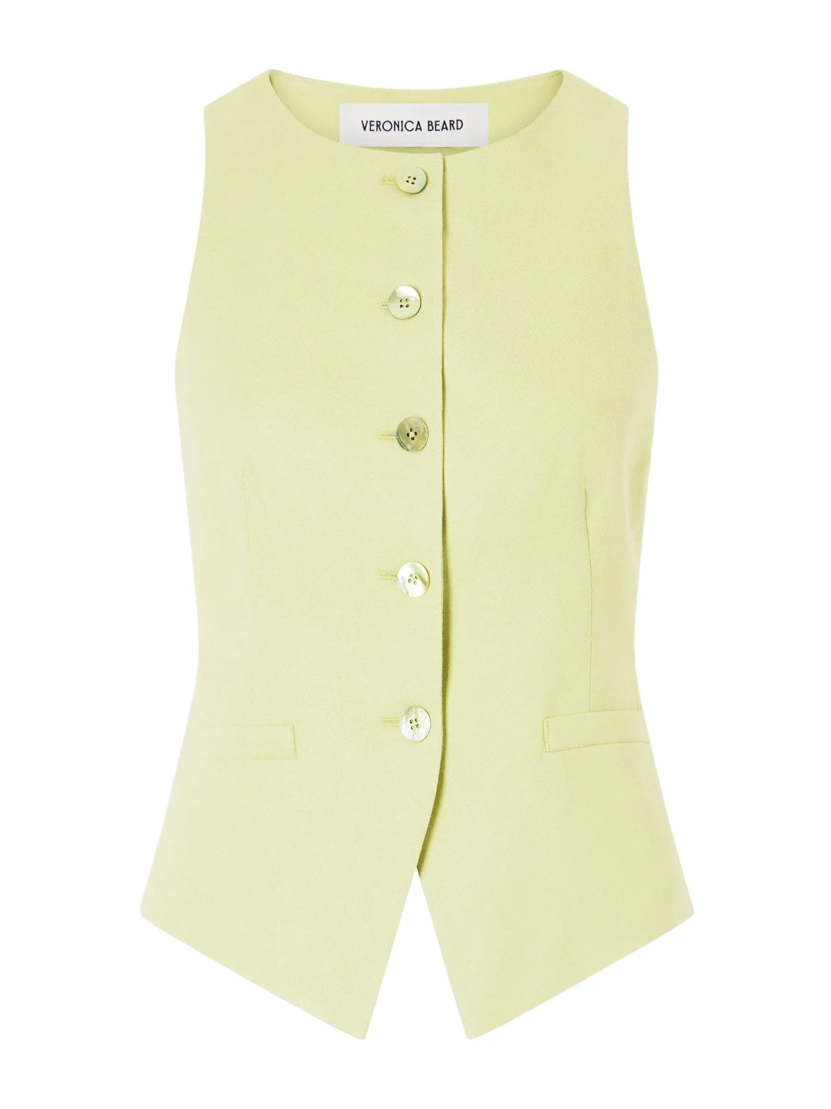 Hartwell Linen-blend Twill Vest Hartwell Linen-blend Twill Vest