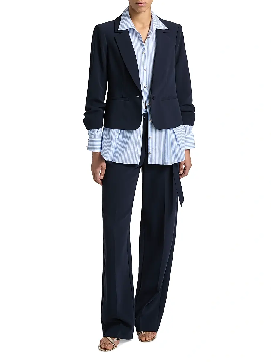 Cinq à Sept Women's Aron Layered Blazer | Thumbnail 2 Cinq à Sept Women's Aron Layered Blazer | Thumbnail 2