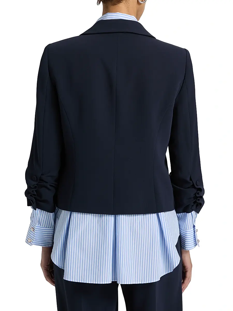 Cinq à Sept Women's Aron Layered Blazer | Thumbnail 5 Cinq à Sept Women's Aron Layered Blazer | Thumbnail 5