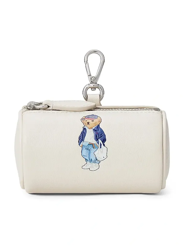 Women's Spring Bear Leather Coin Purse