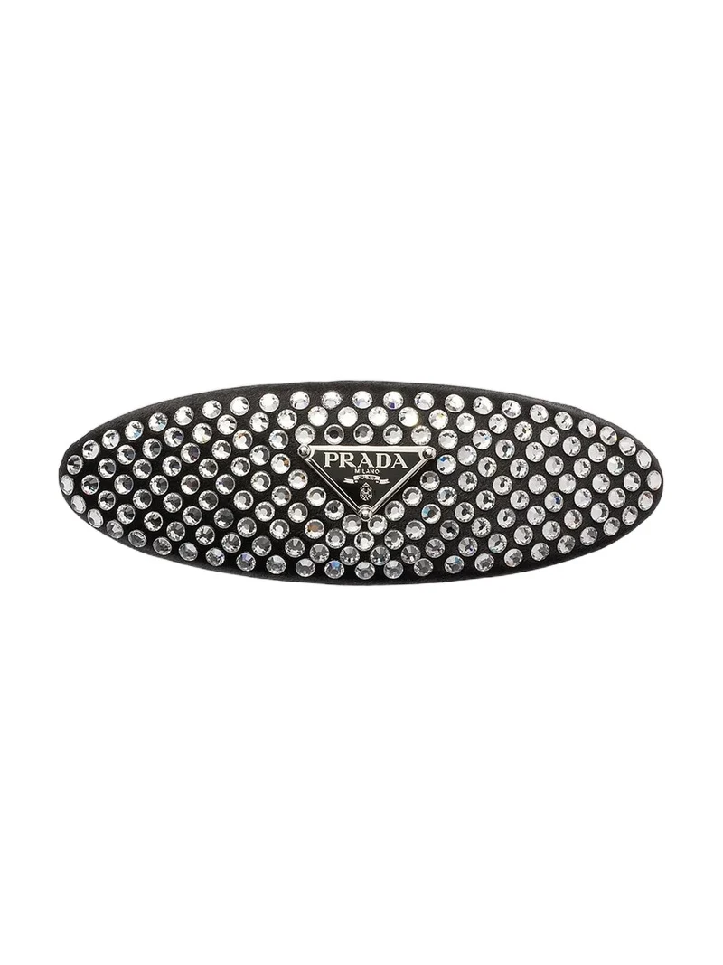 Women's Satin and Crystal Hair Clip Women's Satin and Crystal Hair Clip