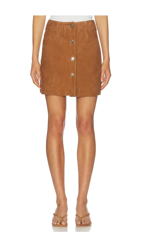 ALIGNE Clemmie Suede Skirt | Image 1 ALIGNE Clemmie Suede Skirt | Image 1