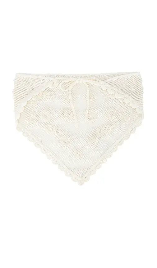 For Love & Lemons Floral Crochet Headscarf | Thumbnail 2 For Love & Lemons Floral Crochet Headscarf | Thumbnail 2
