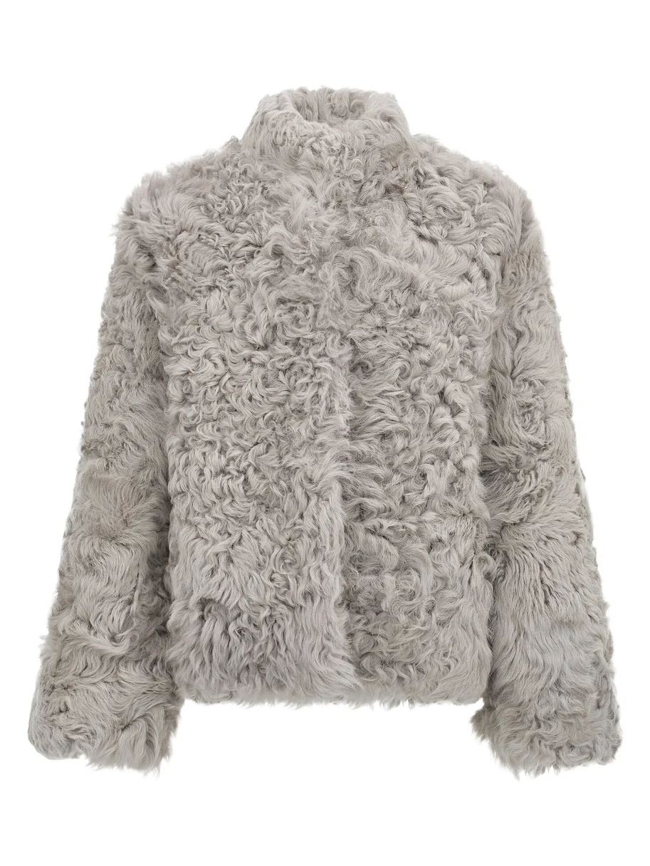 Lyn Shearling Wool Jacket
