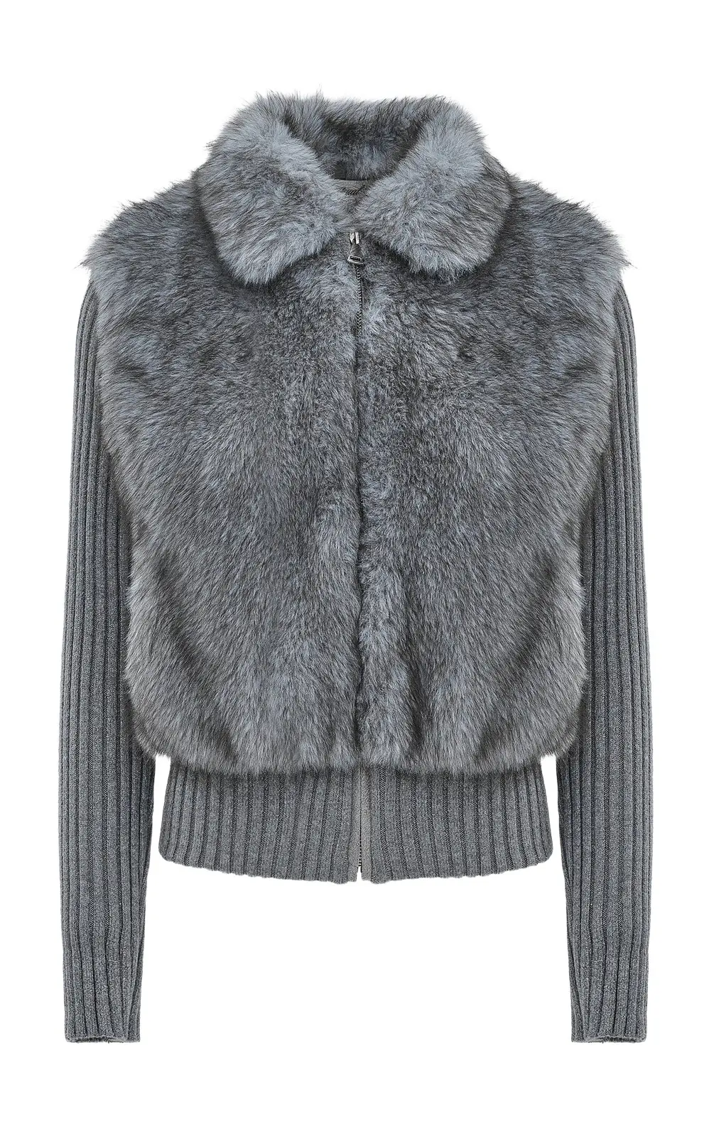 Source Unknown Meti Eco Fur Cardigan