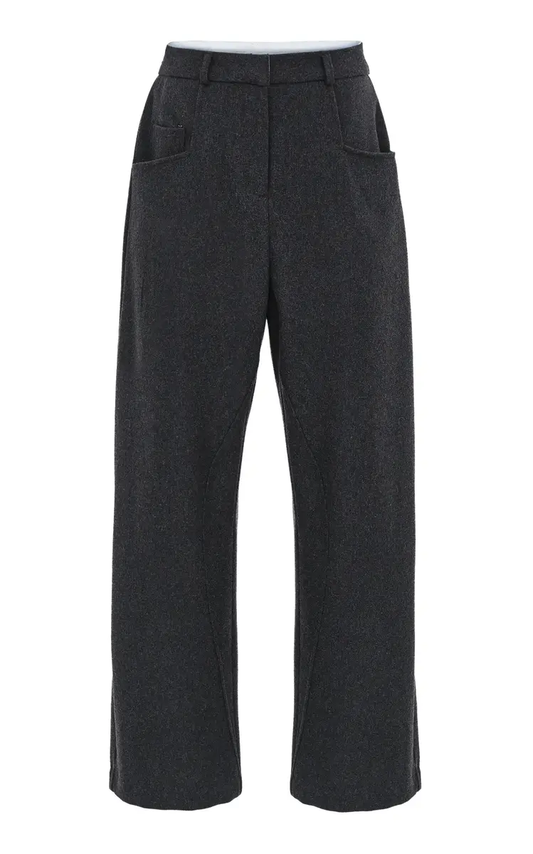 Source Unknown Roanna Wool-Blend Wide-Leg Pants