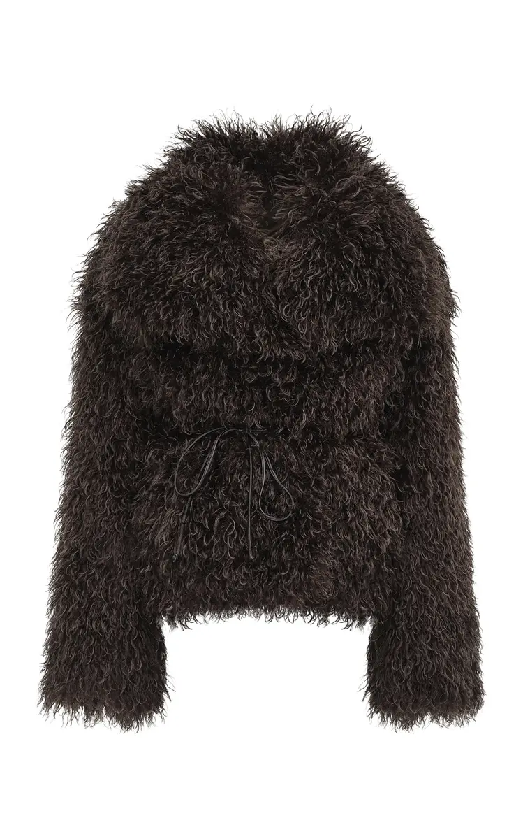 Source Unknown Hathi Belted Faux-Fur Jacket | Thumbnail 2 Source Unknown Hathi Belted Faux-Fur Jacket | Thumbnail 2