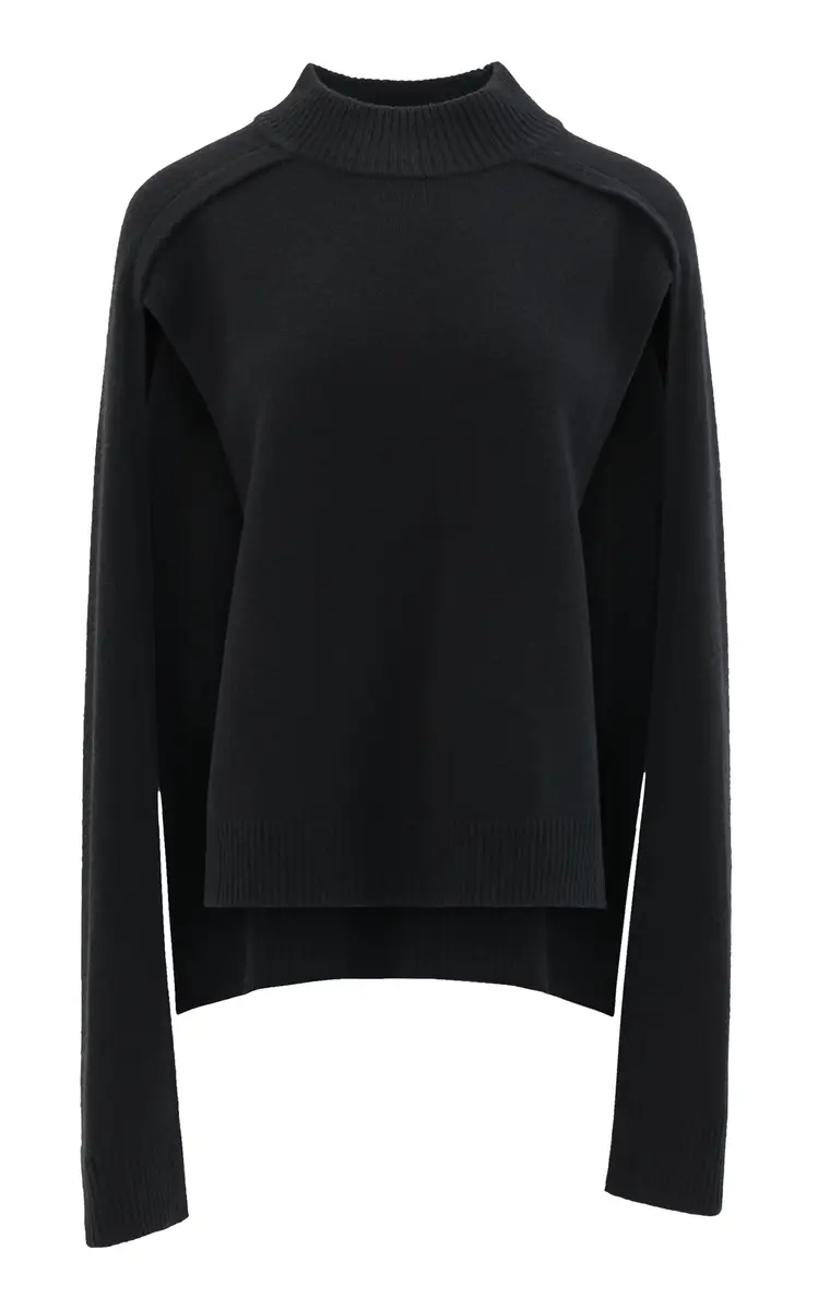 Source Unknown Noa Cape Wool Sweater
