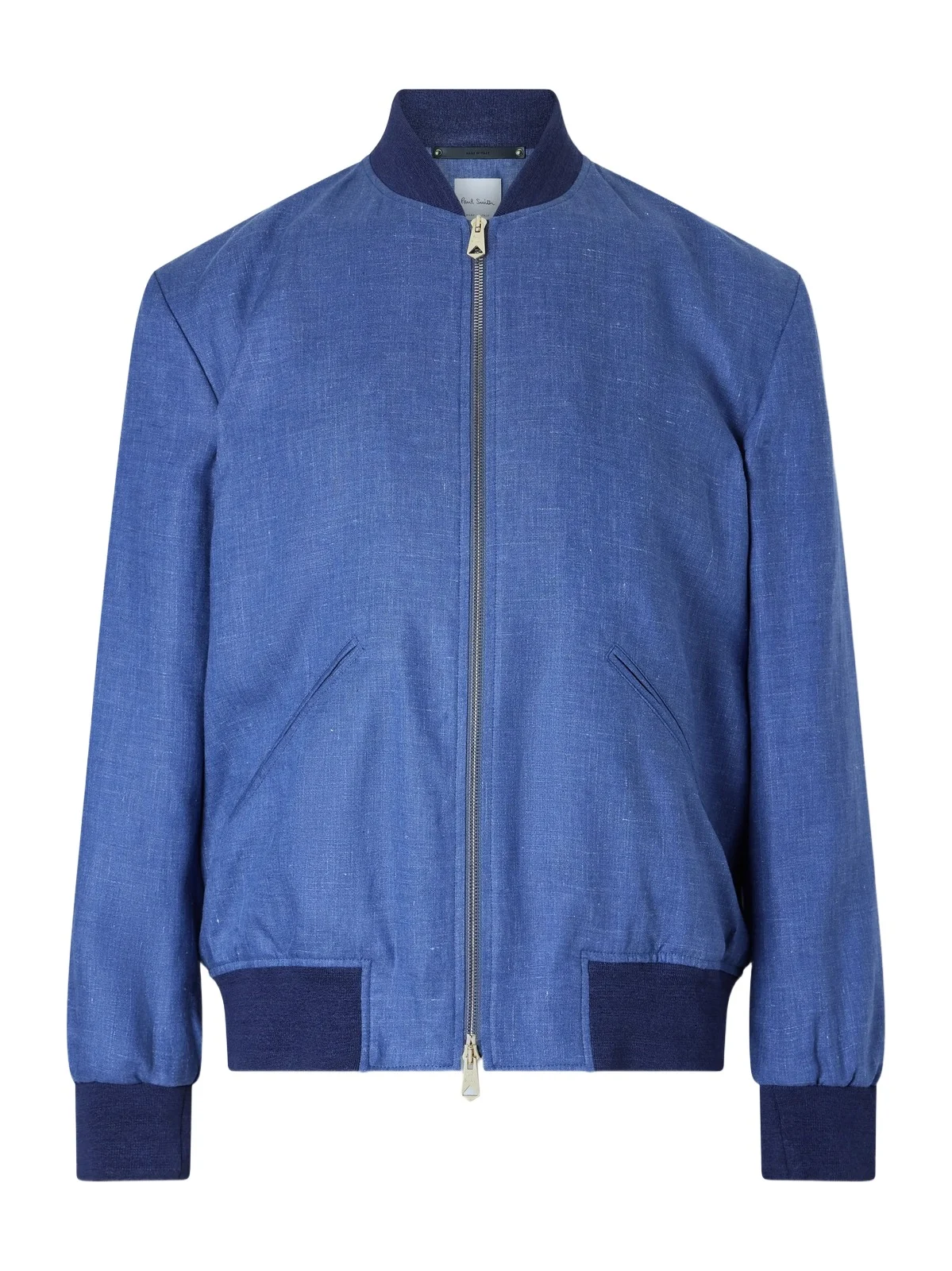 Linen Bomber Jacket - Men Linen Bomber Jacket - Men