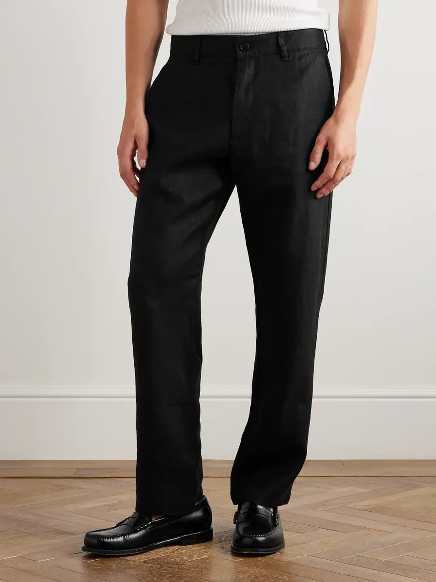 NN07 Aden 1454 Straight-Leg Woven Linen Trousers - Men | Thumbnail 3 NN07 Aden 1454 Straight-Leg Woven Linen Trousers - Men | Thumbnail 3
