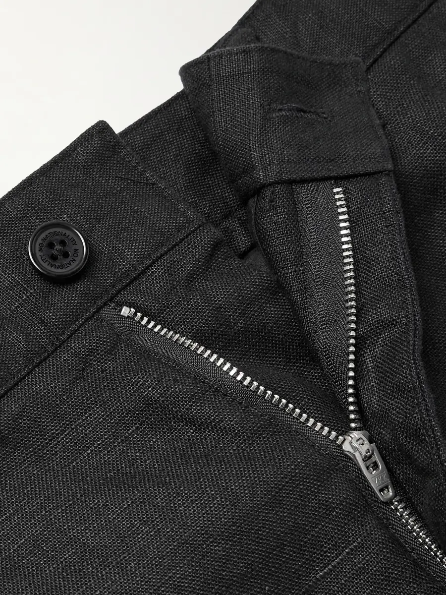 NN07 Aden 1454 Straight-Leg Woven Linen Trousers - Men | Thumbnail 6 NN07 Aden 1454 Straight-Leg Woven Linen Trousers - Men | Thumbnail 6
