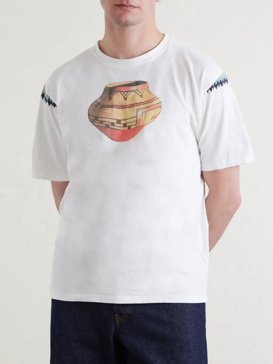 KAPITAL Printed Cotton-Jersey T-Shirt - Men | Thumbnail 3