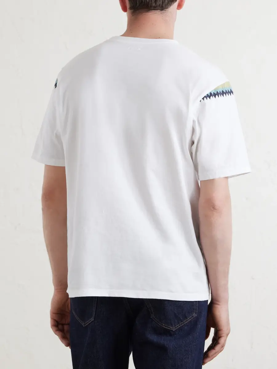 KAPITAL Printed Cotton-Jersey T-Shirt - Men | Thumbnail 4