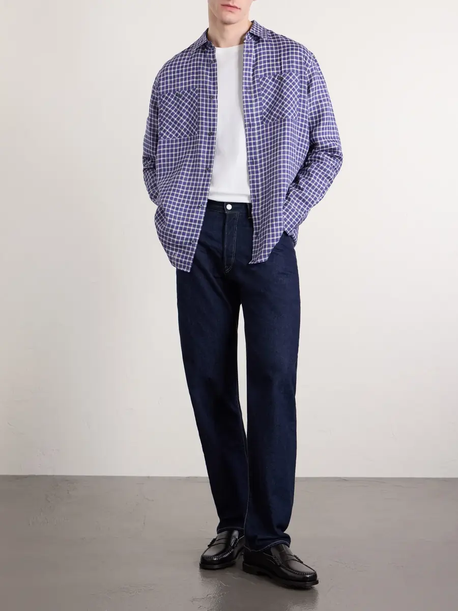Paul Smith Checked Linen Shirt - Men | Thumbnail 2 Paul Smith Checked Linen Shirt - Men | Thumbnail 2