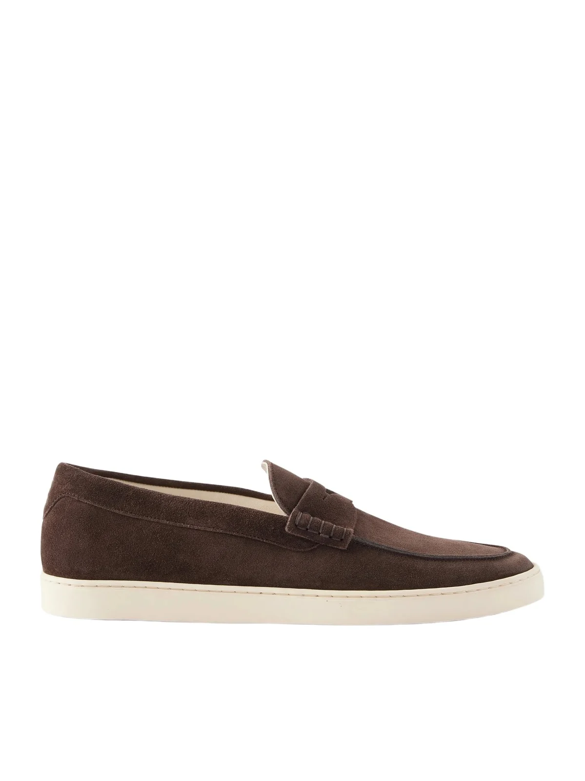 Suede Penny Loafers - Men Suede Penny Loafers - Men