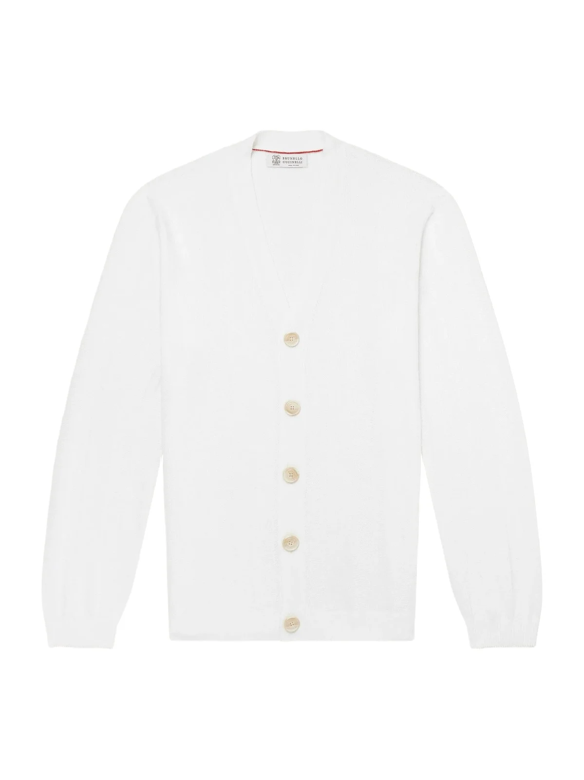Knitted Linen and Cotton-Blend Cardigan - Men