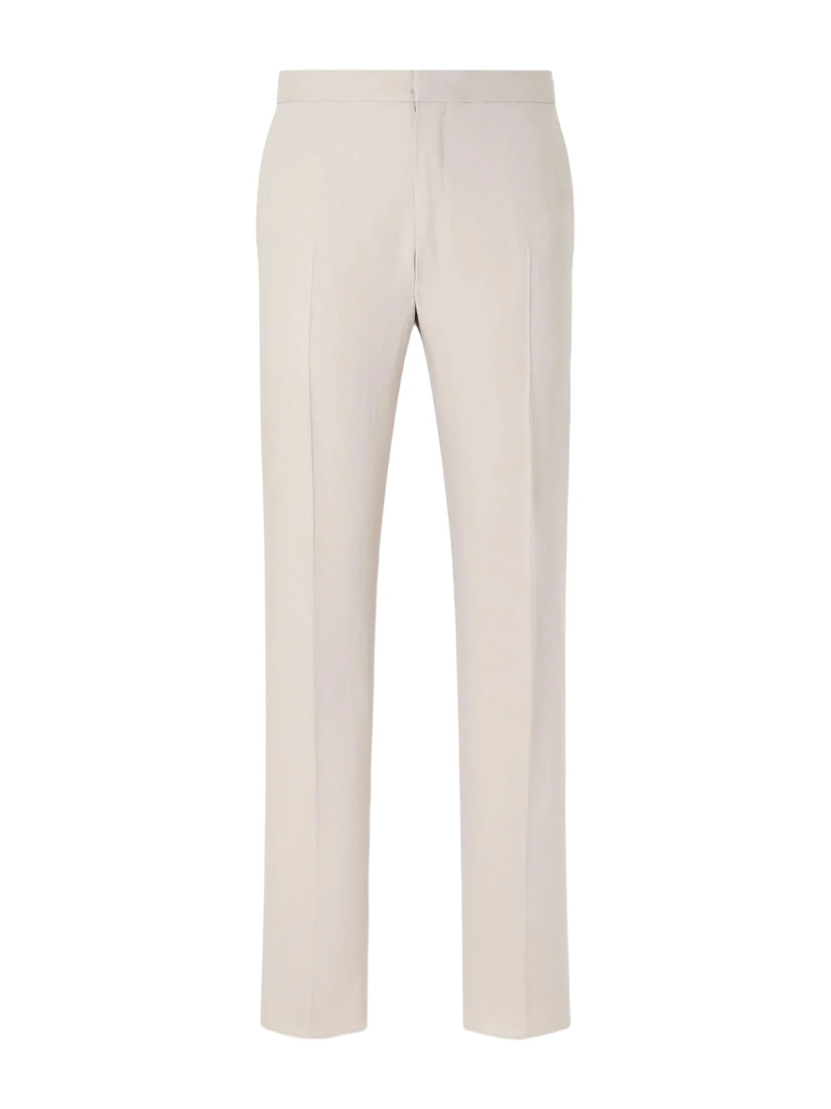Zegna Straight-Leg Linen Trousers - Men