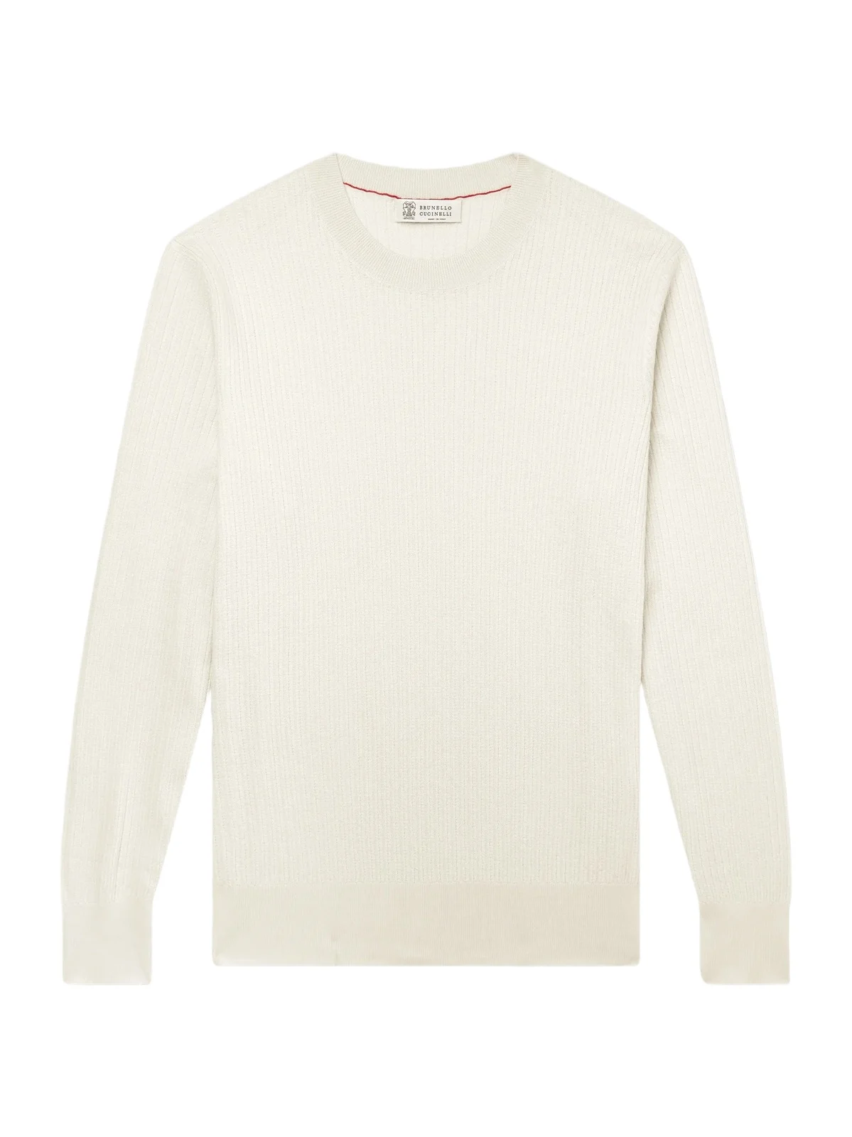 Knitted Cotton Sweater - Men