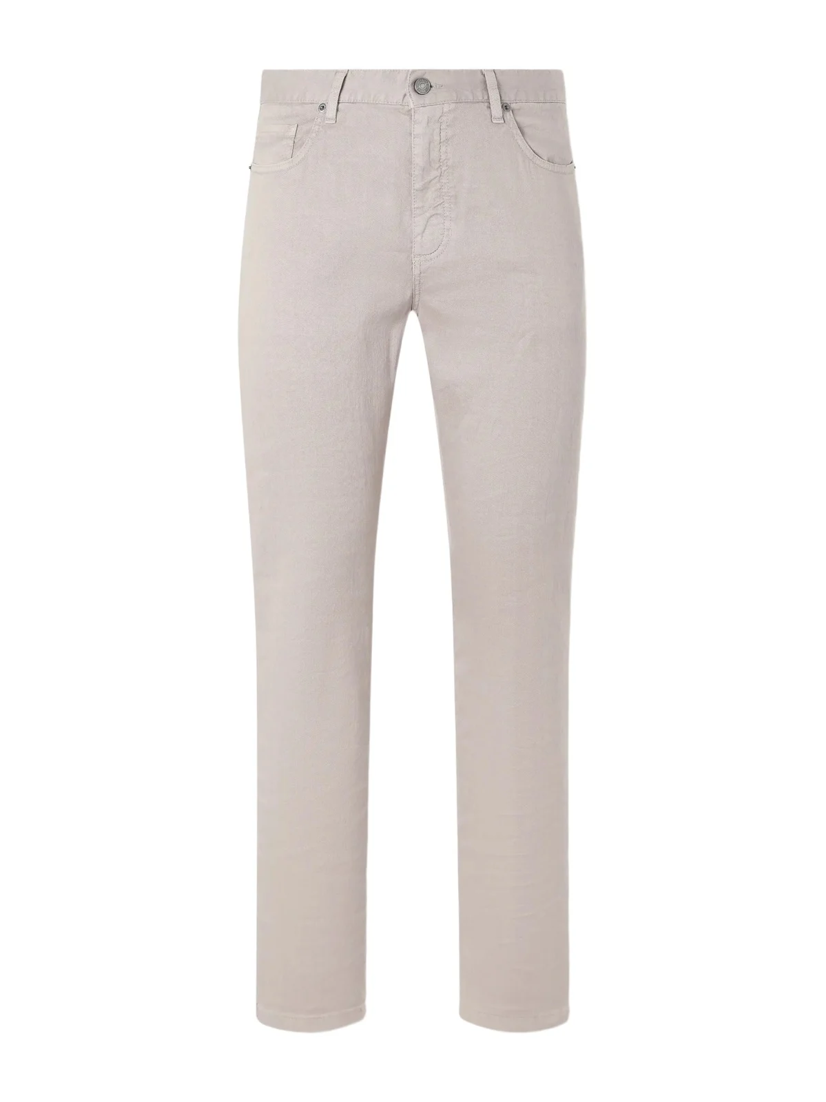 Zegna Straight-Leg Linen and Cotton-Blend Jeans - Men