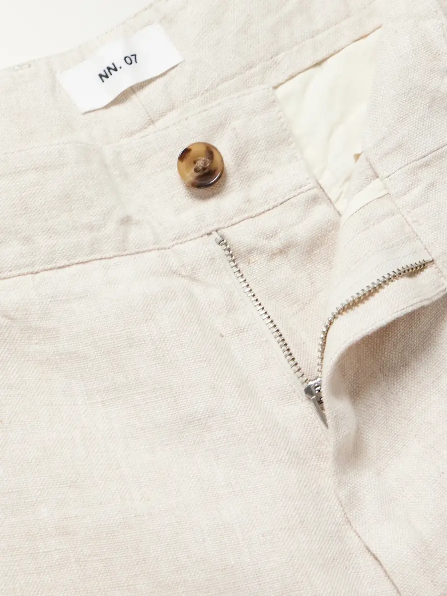 NN07 Aden 1454 Straight-Leg Woven Linen Trousers - Men | Thumbnail 6 NN07 Aden 1454 Straight-Leg Woven Linen Trousers - Men | Thumbnail 6