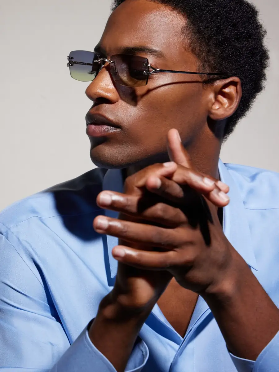 Cartier Eyewear Squared-Frame Metal Sunglasses - Men | Thumbnail 2 Cartier Eyewear Squared-Frame Metal Sunglasses - Men | Thumbnail 2