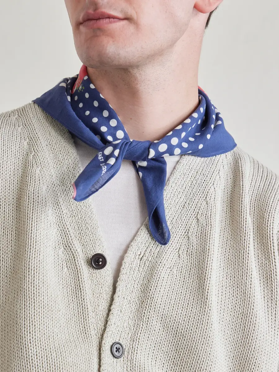 KAPITAL Fastcolor Selvedge Cotton Scarf - Men | Thumbnail 3 KAPITAL Fastcolor Selvedge Cotton Scarf - Men | Thumbnail 3