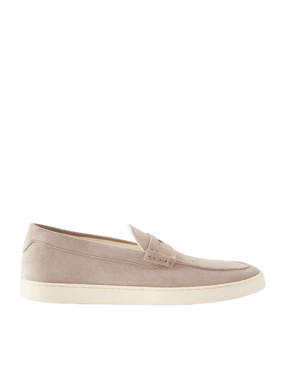 Suede Penny Loafers - Men