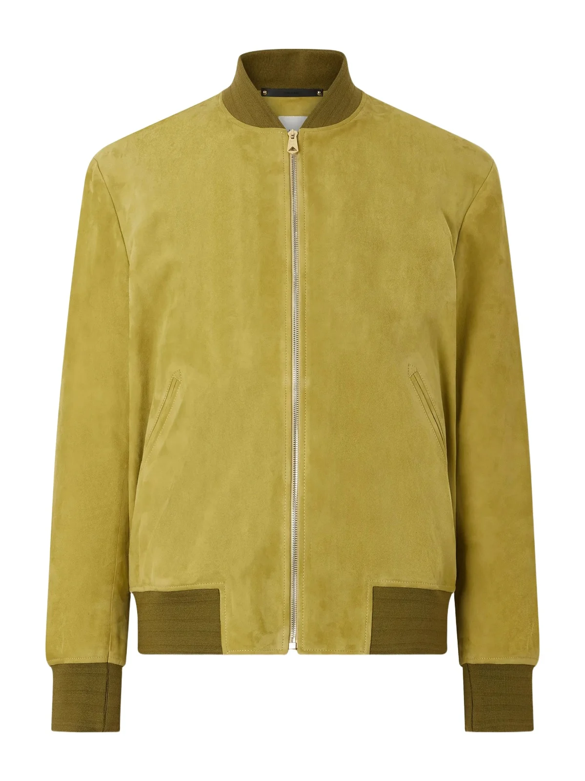 Suede Bomber Jacket - Men Suede Bomber Jacket - Men