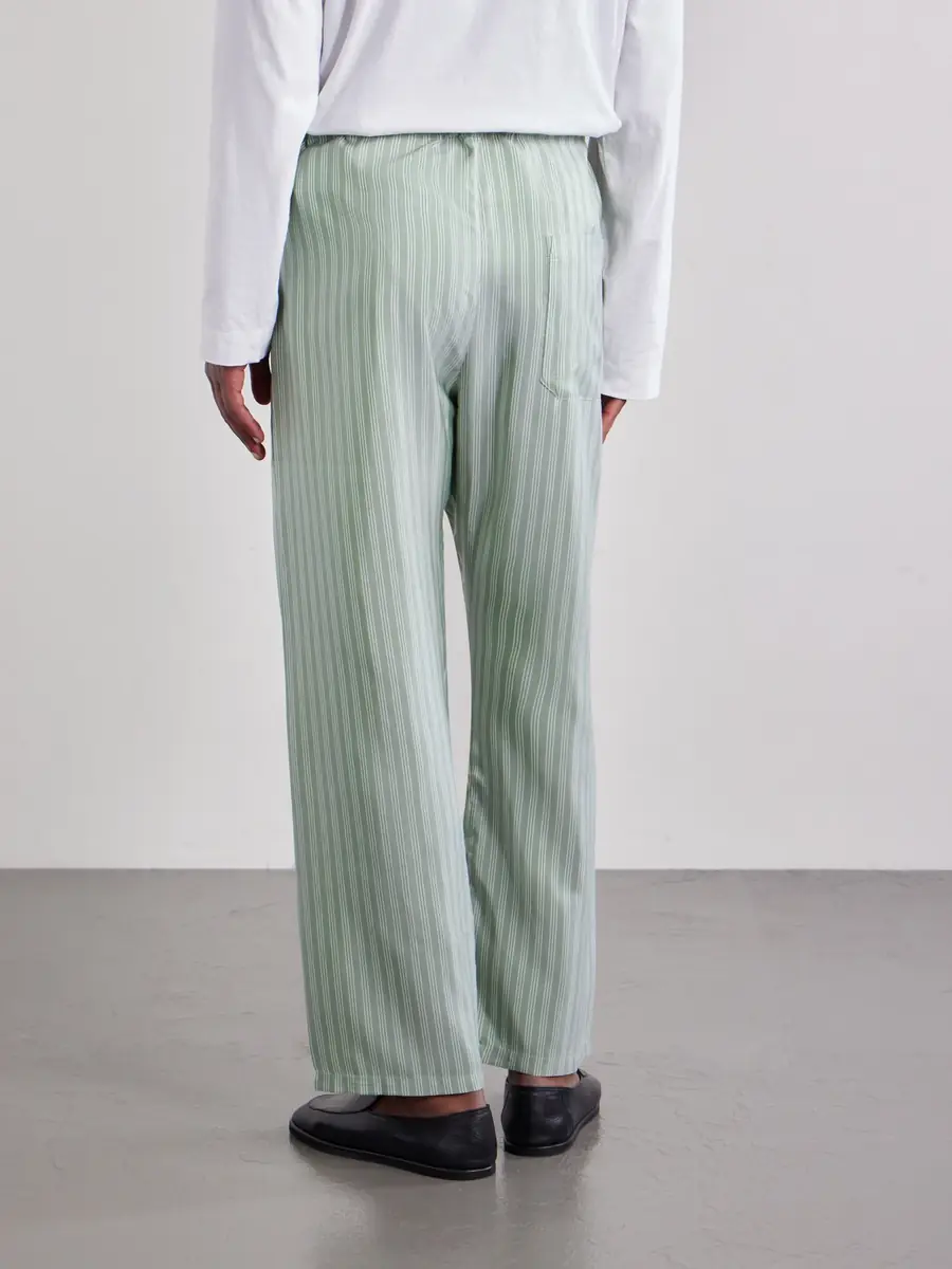 BODE ylvan traight-Leg triped ilk-atin Trousers - Men | Thumbnail 4 BODE ylvan traight-Leg triped ilk-atin Trousers - Men | Thumbnail 4