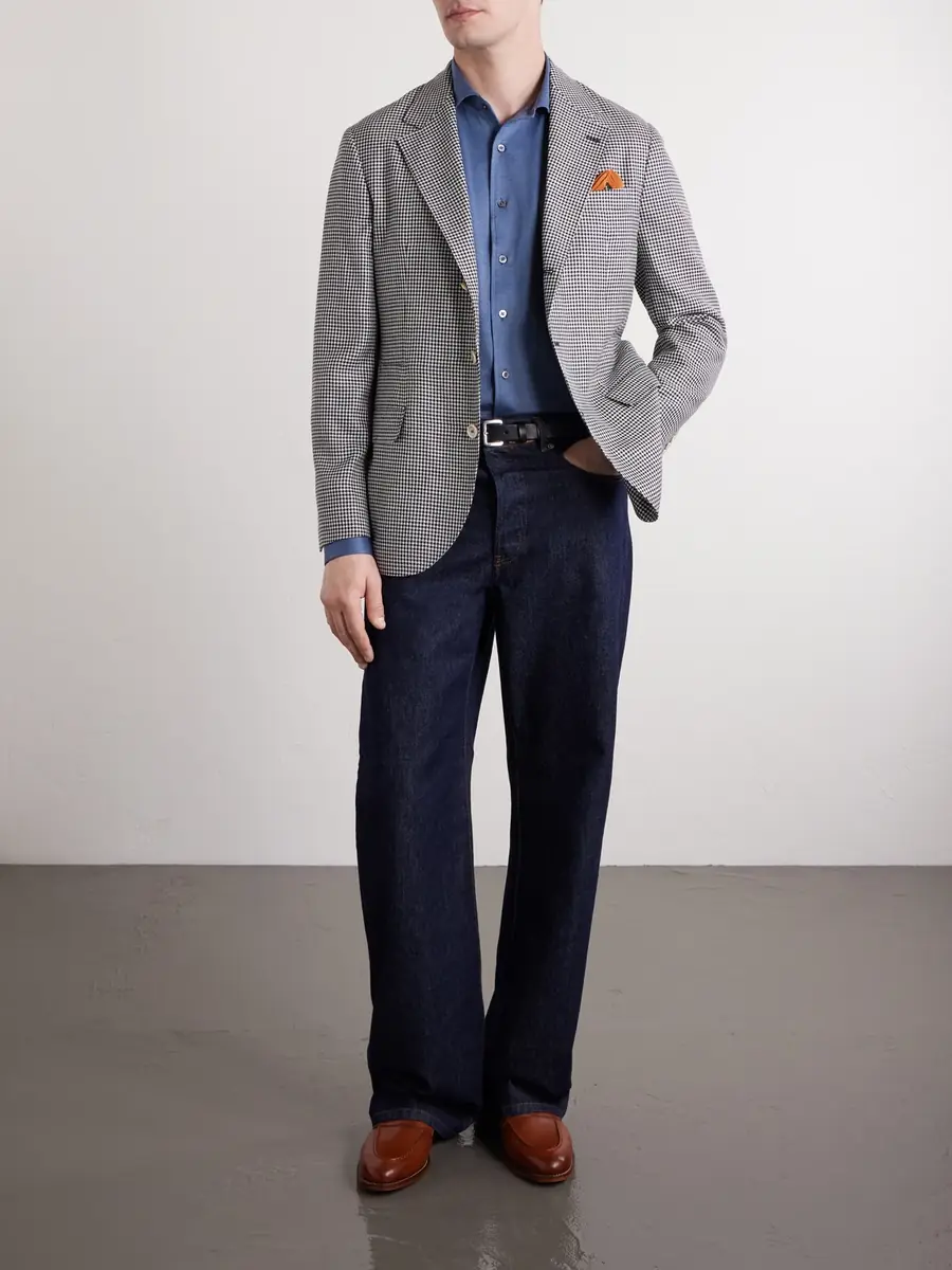 Canali Cotton and Lyocell-Blend Shirt - Men | Thumbnail 2 Canali Cotton and Lyocell-Blend Shirt - Men | Thumbnail 2
