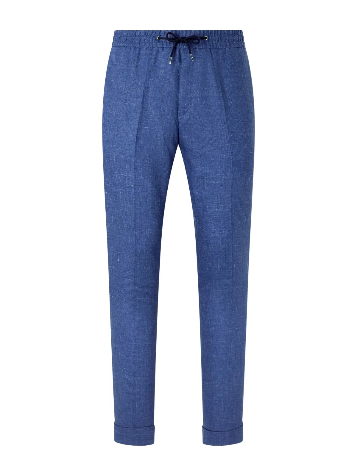 Straight-Leg Linen Trousers - Men