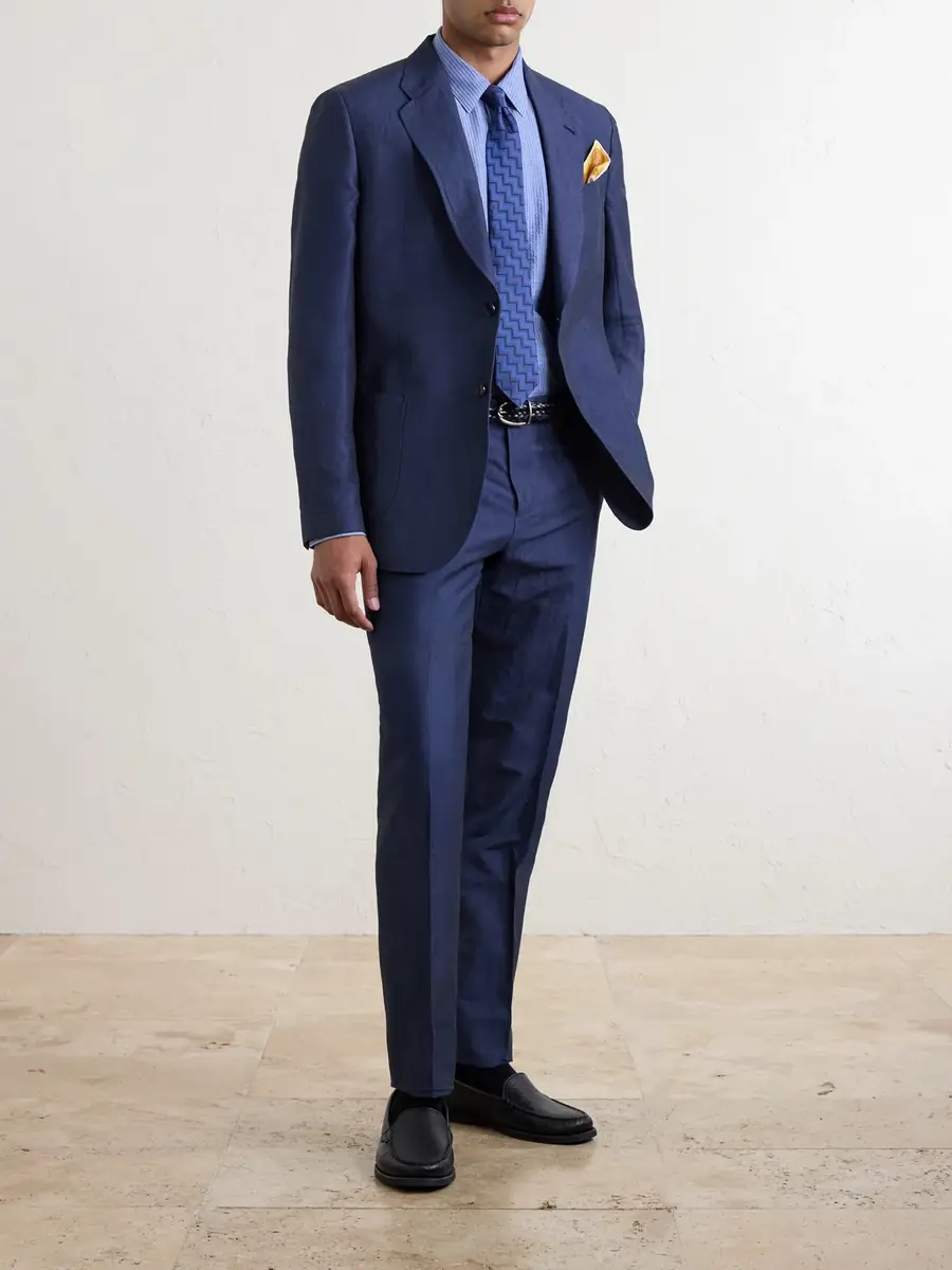 Paul Smith Cotton and Linen-Blend Suit Jacket - Men | Thumbnail 2 Paul Smith Cotton and Linen-Blend Suit Jacket - Men | Thumbnail 2